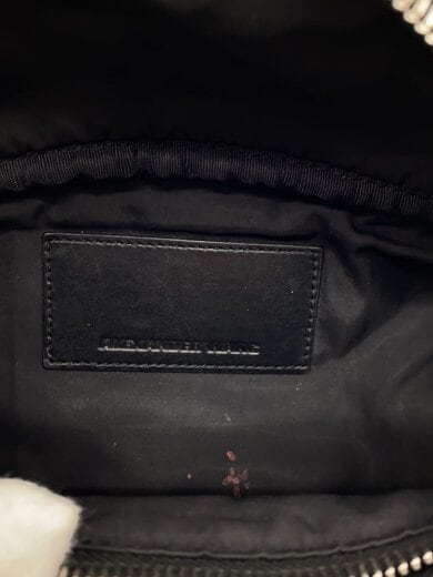 商品画像：ATTICA SOFT FANNY PACK/ウエストバッグ/羊革/BLK/無地 5