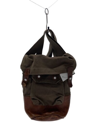 商品画像：スウェーデン軍/ガスマスクバッグ/ショルダーバッグ/キャンバス/ブラウン 1