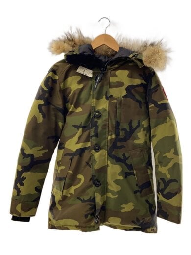 商品画像：JASPER PARKA JACKET/ダウンジャケット/S/ポリエステル/KHK/カモフラ/68F8490// 1