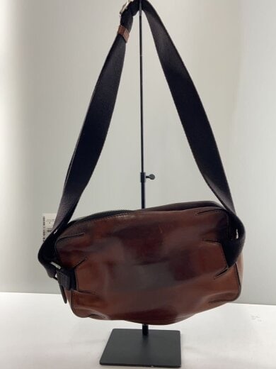 商品画像：PILOTE パイロット カリグラフィ ウエストバッグ ショルダーバッグ/レザー/BRW 3