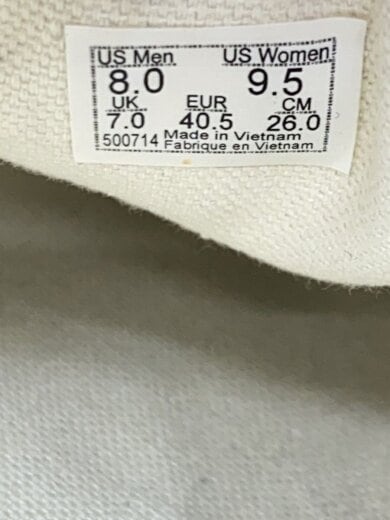 商品画像：ローカットスニーカー/26cm/BLK/500714 5