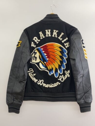 商品画像：スタジャン/XS/ウール/ブラック 2