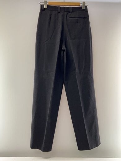 商品画像：umberto ginocchietti/ライカ期/2タック/スラックスパンツ/ウール/ブラック 2