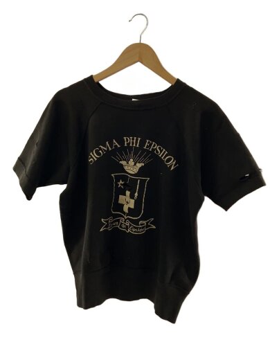 商品画像：50s-60s/sigma phi epsilon/半袖スウェット//コットン/ブラック 1