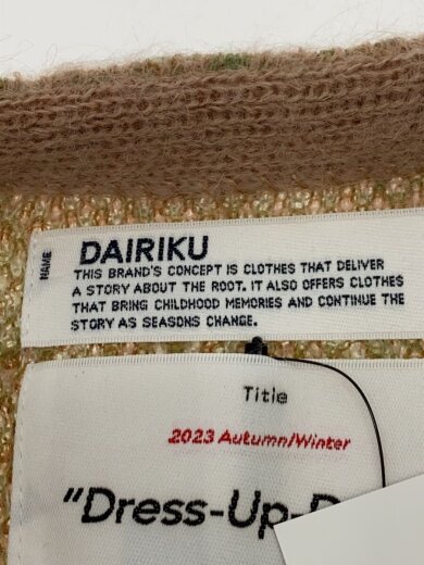 商品画像：カーディガン(厚手)/L/ナイロン/BEG/無地/23AW K-2 3