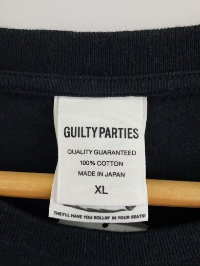 商品画像：Tシャツ/XL/コットン/BLK/無地 3