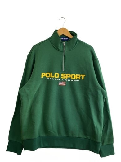 商品画像：スウェット/XL/コットン/GRN/無地 1