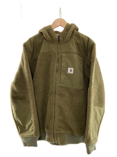 商品画像：フリースジャケット/XL/ポリエステル/KHK/104467-391 1