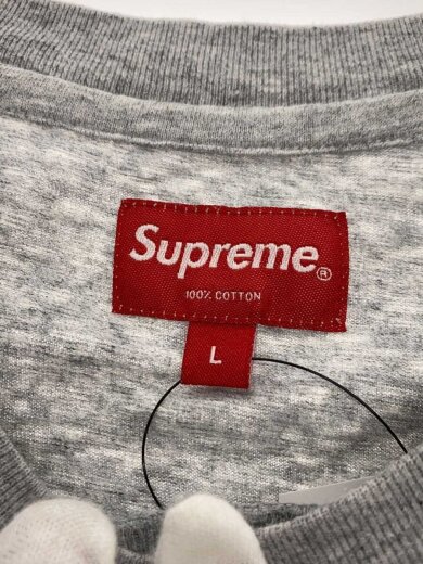 商品画像：Small logo Tee/Tシャツ/L/コットン/GRY/無地// 3