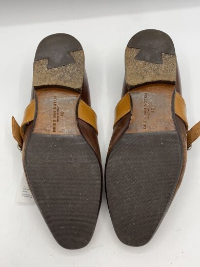 商品画像：シングルモンクストラップ ドレスシューズ/40/BRW/レザー 4