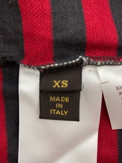 商品画像：ポロシャツ/XS/コットン/RED/ボーダー// 4