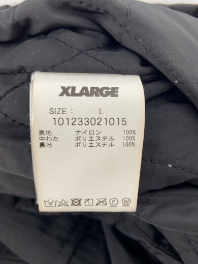 商品画像：ナイロンベスト/L/ナイロン/BLK/無地/101233021015 4