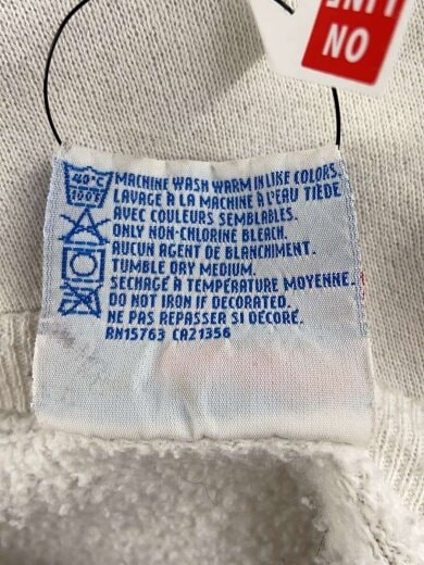 商品画像：90s/刺繍タグ/Columbia Pictures/スウェット/XL/コットン/WHT 4