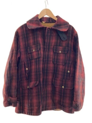 商品画像：バッファローチェック/ジャケット/--/ウール/RED/チェック 1