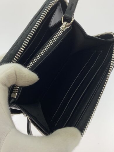 商品画像：2つ折り財布/レザー/BLK/レディース/SA1UI0032 6