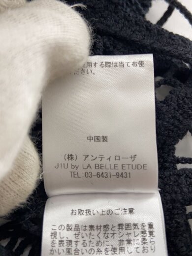 商品画像：J1U/クロシェニットビスチェ/トップス/コットン/BLK/JUBDB0524001// 5