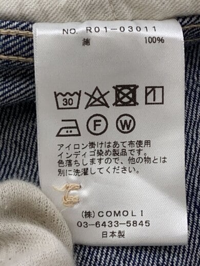 商品画像：20ss/BELTED DENIM PANTS/ボトム/S/コットン/IDG/R01-03011// 6