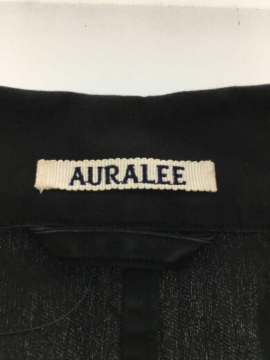 画像：AURALEE20ss/ジャンプスーツ/オールインワン/ツナギ/4/コットン/BLK/使用感強/A20ST03FB4