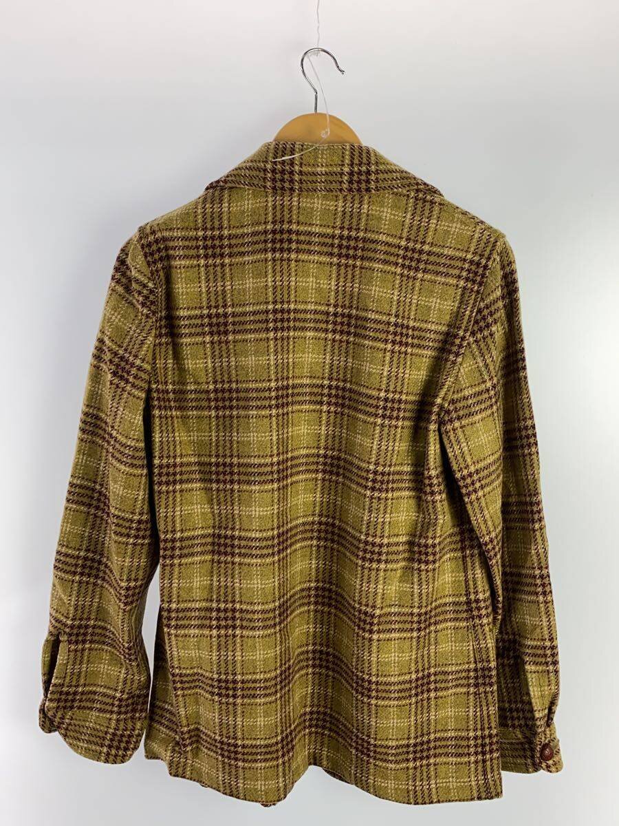ANATOMICA / ジャケット/38/ウール/KHK/チェック/530-562-05　W21/LOAFER JACKET
