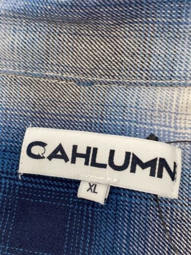 商品画像：Magazine Pocket Open Collar Shirt/XL/コットン/BLU/オンブレシャツ// 3