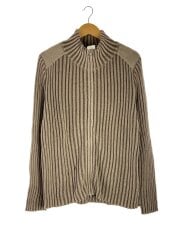 24ss/CLASSIC ZIP CARDIGAN/46/コットン/BRW