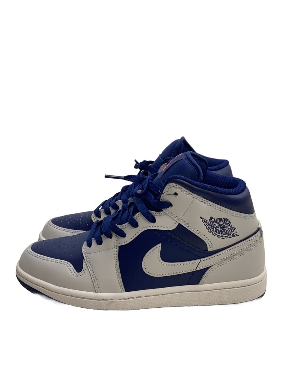 NIKE / ハイカットスニーカー/26.5cm/GRY/Jordan 1 Mid Blue Void