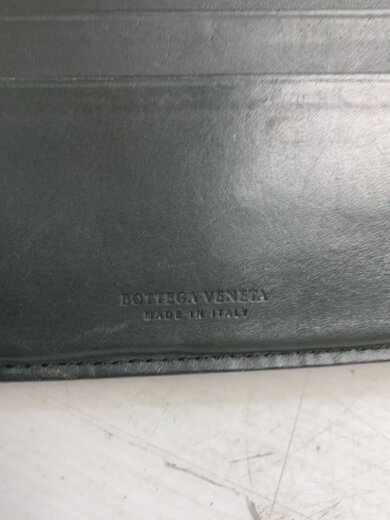 商品画像：2つ折り財布/レザー/GRN/無地/メンズ/163270/使用感有 4