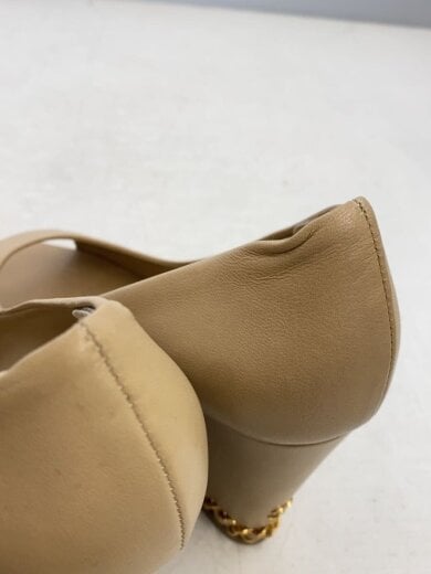 画像：CHANELパンプス/37/BEG/レザー/g277687
