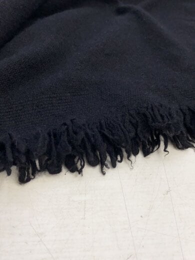 商品画像：ストール/カシミア/BLK/無地/メンズ 5