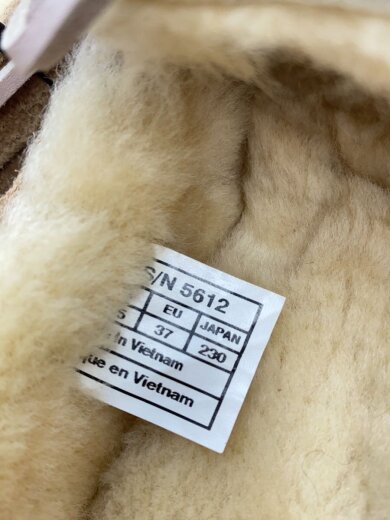 商品画像：ローカットスニーカー/23cm/BEG/スウェード/ムートンモカシン 6