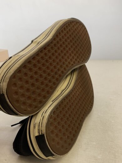 商品画像：ローカットスニーカー/M/BLK/キャンバス/ソールテープ割れ・剥がれ 4