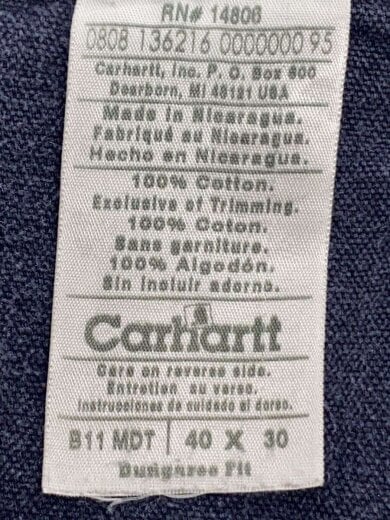 画像：Carharttボトム/--/コットン/b11mdt5