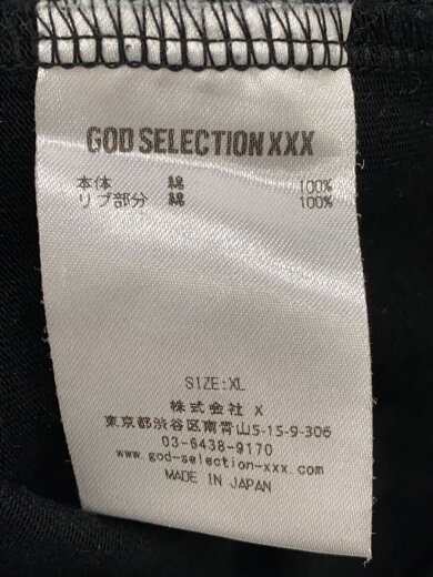 商品画像：長袖Tシャツ/XL/コットン/BLK/プリント 4