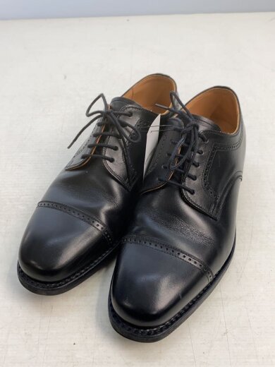 商品画像：ドレスシューズ/23.5cm/BLK/レザー/擦れ・ピンホール穴・右踵傷有 2