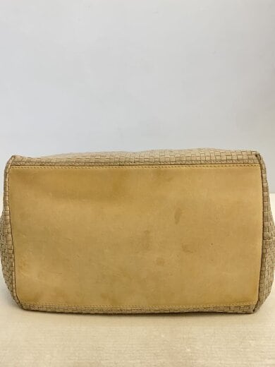 商品画像：トートバッグ/レザー/CRM/編み込み/型崩れ・角擦れ有り 4