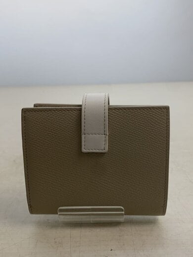 商品画像：SMALL STRAP WALLET/レザー/BEG/無地/レディース 2