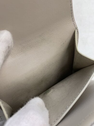 商品画像：SMALL STRAP WALLET/レザー/BEG/無地/レディース 6