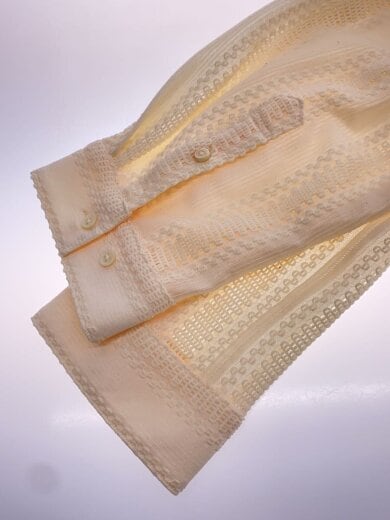 商品画像：Stripe Lace Loose Shirts/長袖シャツ/FREE/ポリエステル/IVO/2310001 5