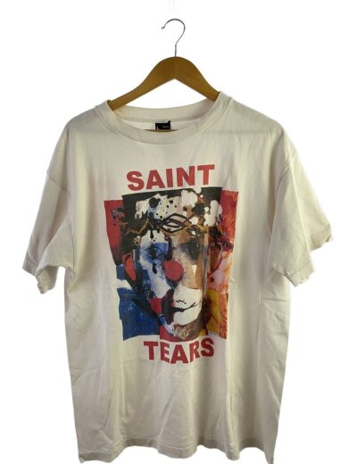 商品画像：DENIM TEARS/CLOWN_SS TEE/Tシャツ/L/コットン/WHT/SM-S23-0000-092 1