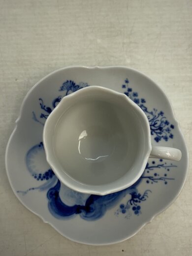 商品画像：カップ&ソーサー/2点セット/WHT/ブルーオーキッド// 2
