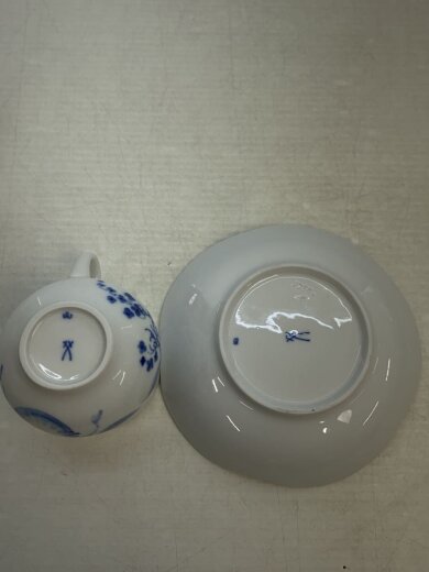 商品画像：カップ&ソーサー/2点セット/WHT/ブルーオーキッド// 3