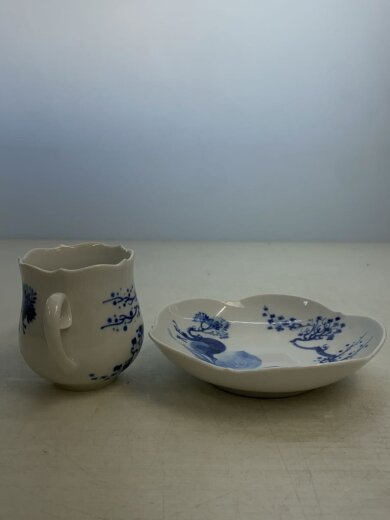 商品画像：カップ&ソーサー/2点セット/WHT/ブルーオーキッド// 4