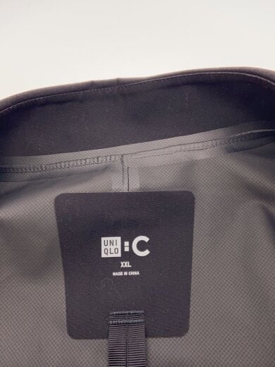 商品画像：ステンカラーコート/XXL/ポリエステル/BLK/311-475402 3