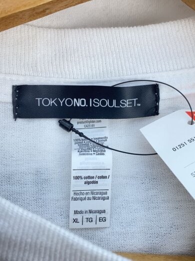商品画像：TOKYO NO.1SOULSET/Tシャツ/XL/コットン/WHT/無地// 3