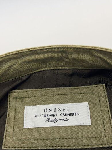 商品画像：ジャケット/1/コットン/KHK/無地/US0461/色褪せ・汚れ有 3