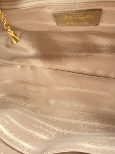 商品画像：ハンドバッグ/レザー/BEG/無地 6