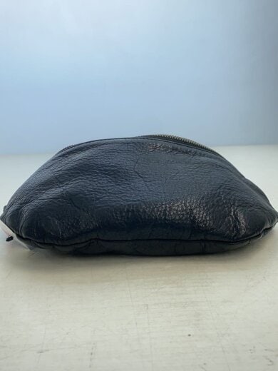 商品画像：ウエストバッグ/レザー/BLK/無地 4