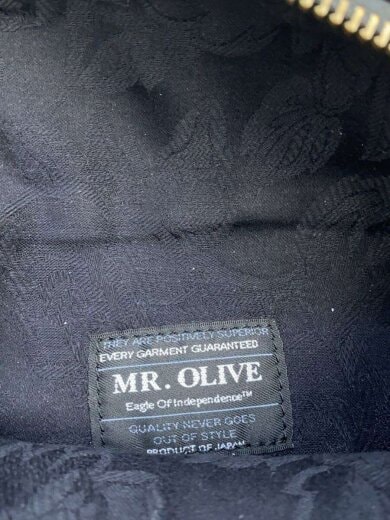 商品画像：ウエストバッグ/レザー/BLK/無地 5