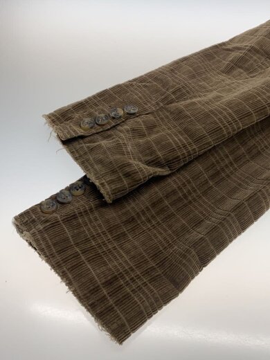 商品画像：テーラードジャケット/38/コーデュロイ/BRW/ダメージ加工 6