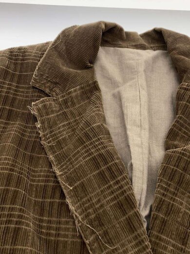 商品画像：テーラードジャケット/38/コーデュロイ/BRW/ダメージ加工 7